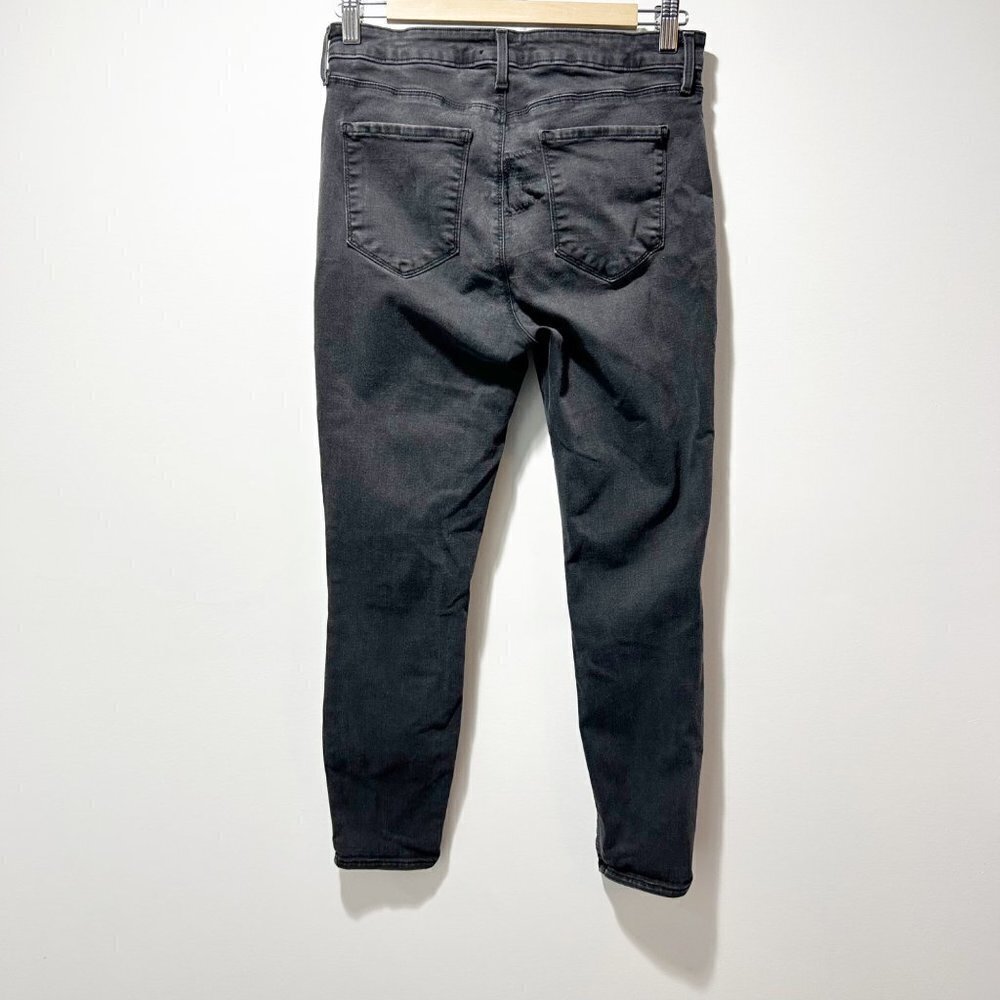 L’Agence Margot High Rise Skinny Jeans Size 29 Dark Graphite Charcoal Blac - Picture 4 of 13